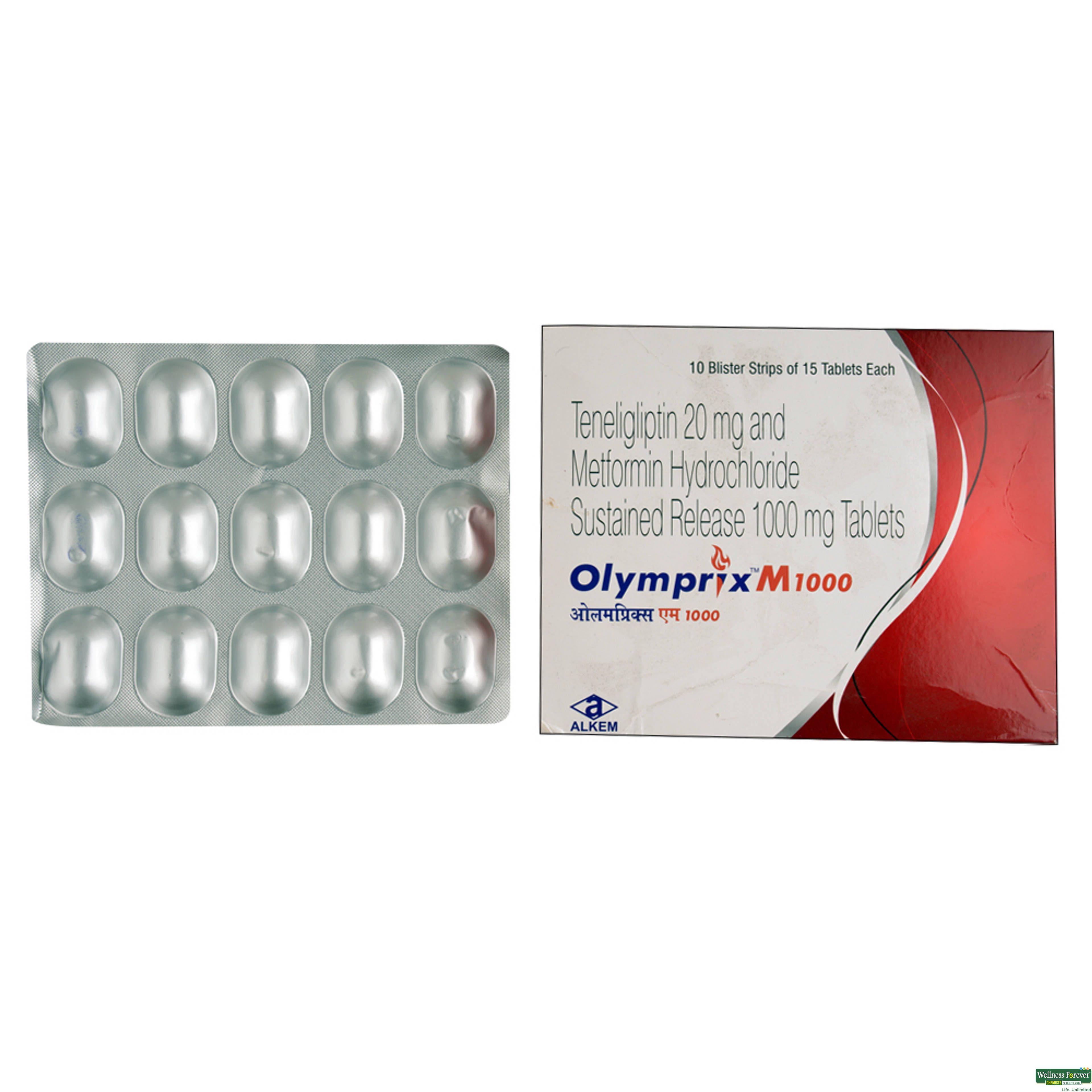 Olymprix-M 1000mg 15 Tablets-image
